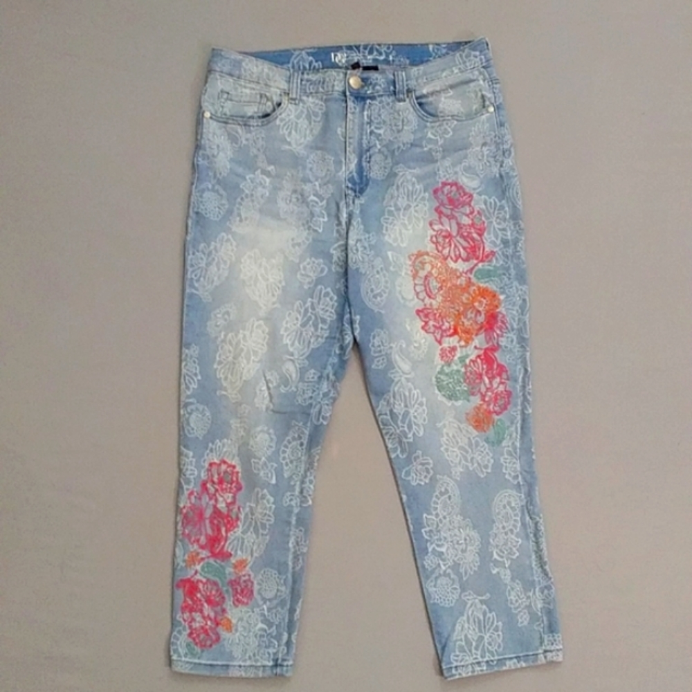 DG2 Embroidered Stretch Jeans